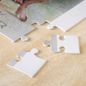 Puzzle magnifique de défilé de lapin de Pâques (Côté)