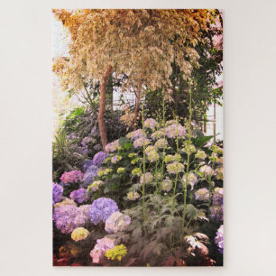 Puzzle Magnifique Hydrangea Garden Relaxant Self-Care