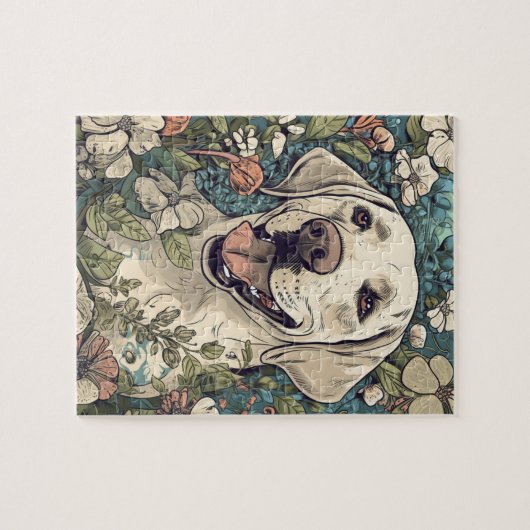 Puzzle Magnifique Labrador Retriever/Lab Dog (Horizontal)