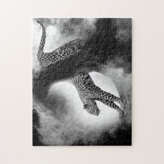 Puzzle Magnifique léopard. (Vertical)