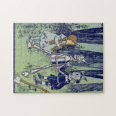 Puzzle Magnifique sorcière d'Oz - Dorothy/Scarecrow/Tin M (Horizontal)