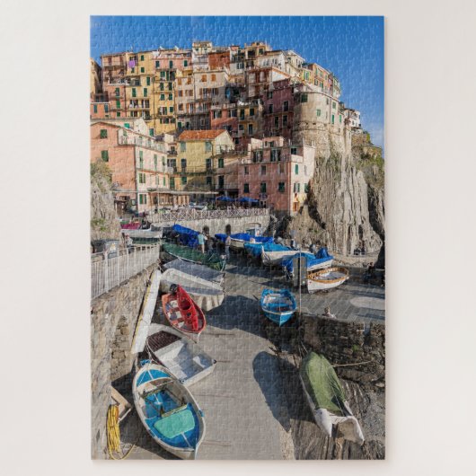 Puzzle Magnifique vue sur Manarola, Cinque Terre, Italie (Vertical)