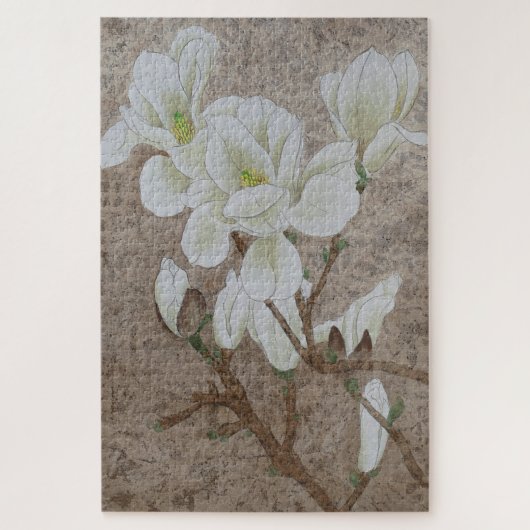 Puzzle Magnolia blossom (Vertical)
