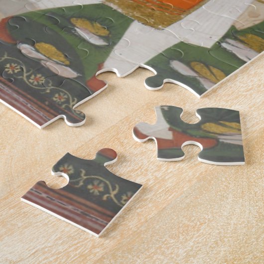 Puzzle Maharana Bhim Singh, artiste indien de la processi (Côté)