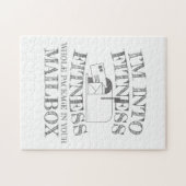 Puzzle Mailman Dans Fitness Package Dans Votre Boîte Aux (Horizontal)