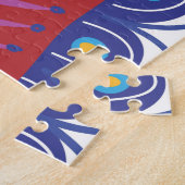Puzzle Main colorée dessinée Floral & Plante (Côté)
