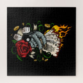 Puzzle Main Des Cartes (Horizontal)