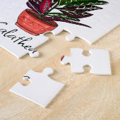 Puzzle Main Drake House Plante Art (Côté)