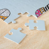 Puzzle Main en plume style Boho tirée (Côté)