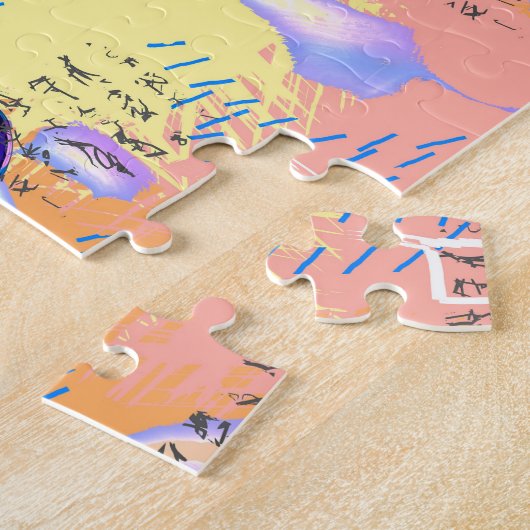 Puzzle Main tirée par EDDArt - Échelle de rêve 1 (Côté)