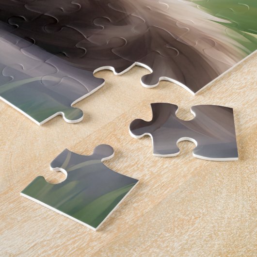 Puzzle Maine Coon Cat Art (Côté)