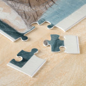 Puzzle Maine Coon Kitten Peinture d'aquarelle originale (Côté)