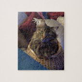 Puzzle Maine Coon Tabby Cat (Vertical)