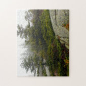 Puzzle Maine Pine Boulders Acadia Photo (Vertical)