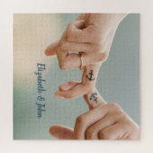 Puzzle Mains d'amour ancrées (Horizontal)