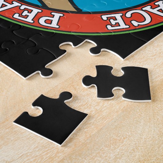 Puzzle Mains de paix (Côté)