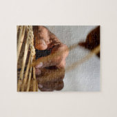 Puzzle Mains de tisserand (Horizontal)