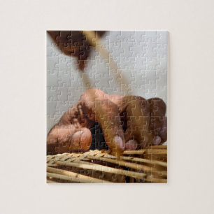 Puzzle Mains de tisserand