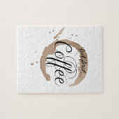 Puzzle Mais d'abord, café… (Horizontal)