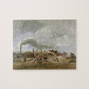 Puzzle Maïs de battage (crayon et la semaine sur le