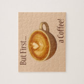 Puzzle Mais tout d'abord, un café (Vertical)