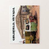 Puzzle Maison Abandonnée À Goldfield Nevada (Vertical)