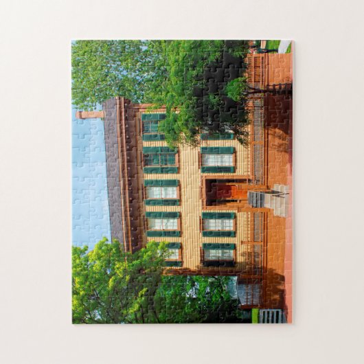 Puzzle Maison Abraham Lincoln. (Vertical)