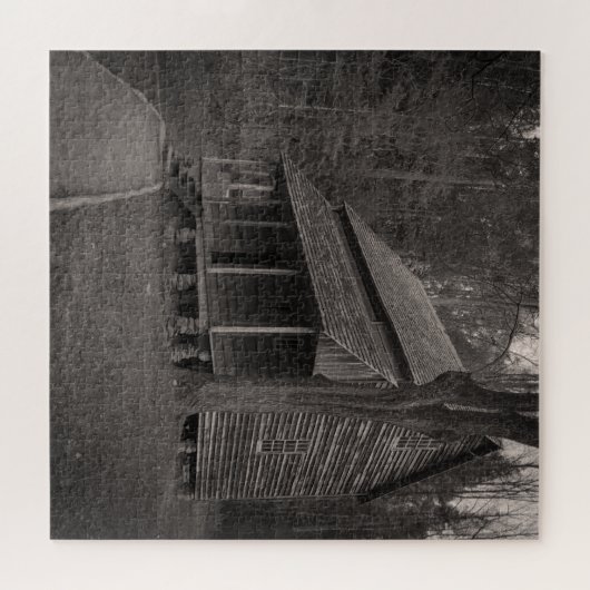 Puzzle Maison ancienne en bois (Horizontal)