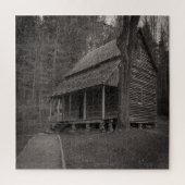 Puzzle Maison ancienne en bois (Vertical)