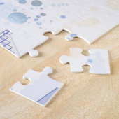 Puzzle maison : aspiration d'aquarelle (Côté)