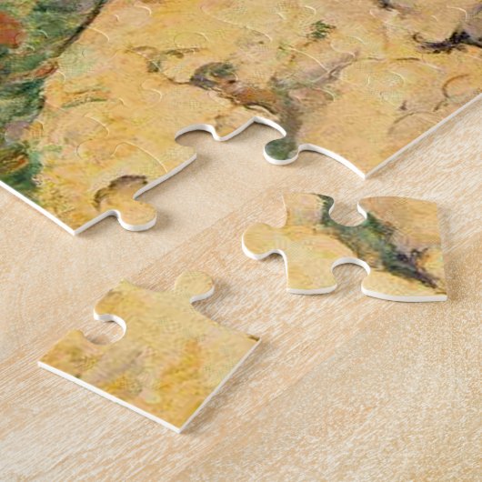 Puzzle Maison aux murs craqués ~ Cezanne 11 x 14 (Côté)