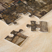Puzzle Maison avec toit en bardeau par Egon Schiele (Côté)
