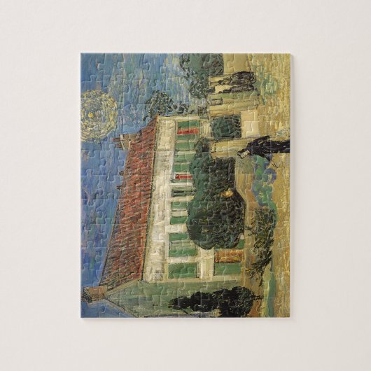 Puzzle Maison Blanche à la Nuit par Vincent van Gogh (Vertical)