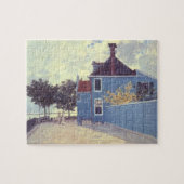 Puzzle Maison bleue à Zaandam par Claude Monet (Horizontal)