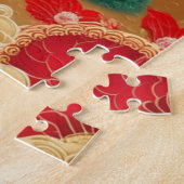 Puzzle Maison Bois Serpent  (Côté)