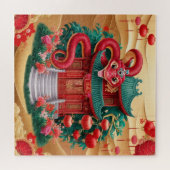 Puzzle Maison Bois Serpent  (Horizontal)