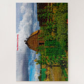 Puzzle Maison de campagne de style ancien Wyoming. Jigsaw (Vertical)