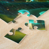 Puzzle Maison de champignon de conte de fée de Whimsical (Côté)