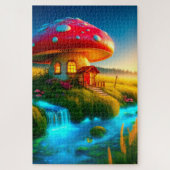 Puzzle Maison de champignons (Vertical)