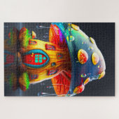 Puzzle Maison de champignons Ai (Horizontal)