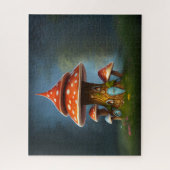 Puzzle Maison de champignons Whimsical (Vertical)