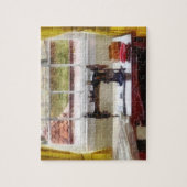 Puzzle Maison de Ferme Avec Machine à Coudre (Vertical)