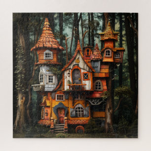 Puzzle Maison de Forêt Whimsical