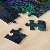 Puzzle Maison de la fête effrayante (Côté)