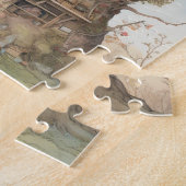 Puzzle Maison de l'arbre d'aquarelle (Côté)