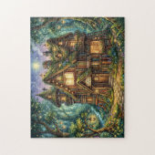 Puzzle Maison de livre enchantée (Vertical)