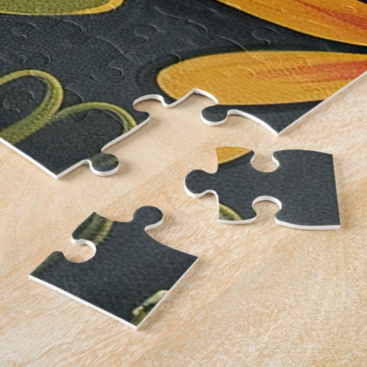 Puzzle Maison de lumière florale capricieuse (Côté)