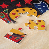 Puzzle Maison de lumière florale capricieuse (Côté)