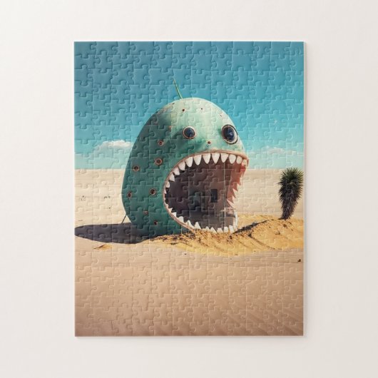 Puzzle Maison de monstre du désert (Vertical)