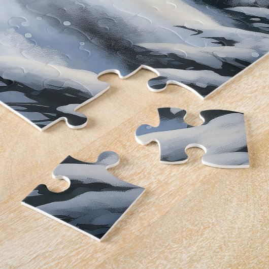 Puzzle Maison de Noël (Côté)